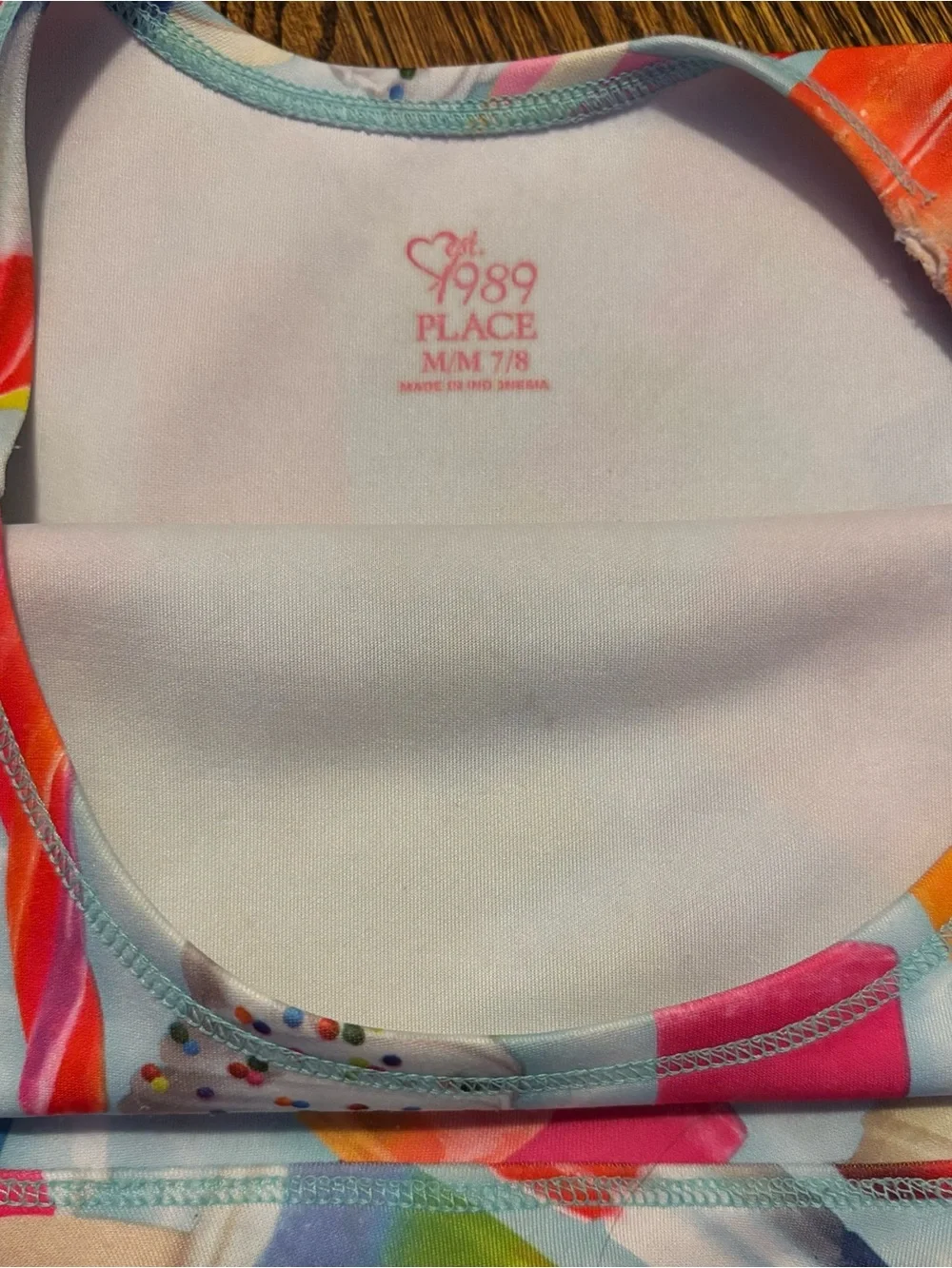 Set of 2–The Children's Place Candy Themed Dresses Girls Size 7/8